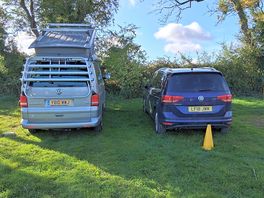 This is our camping area, not your car park.
