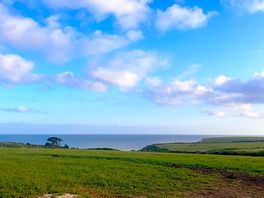 Sea view from camp