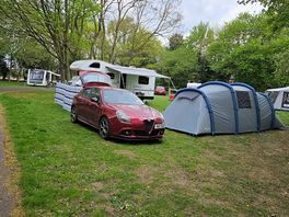 Our 2 spacious pitches. level and well maintained