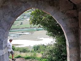 Vue à san vicente de la barquera