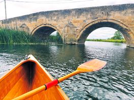 Toward fotheringhay bridge