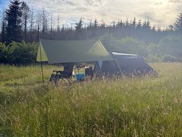 Tent and view