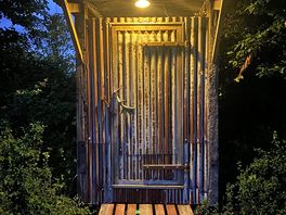The compost loo is actually very cute