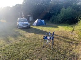 Settled down for sunset.