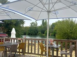 View from the bar area.