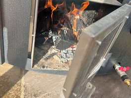 Hot tube fire