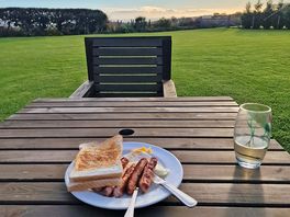 Breakfast with a view