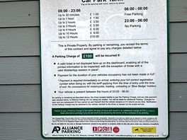 Car park costs