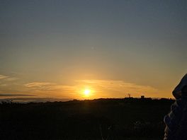 Evening sunset