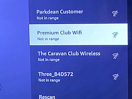 No internet in both lodges