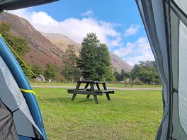 View from tent