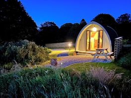 Pod exterior with outside space