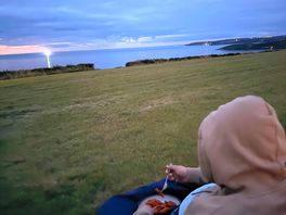 Dinner by moonlight