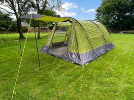 Tent provided