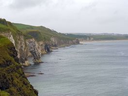 This isnt actually from the campsite, but its from the coastt near by.