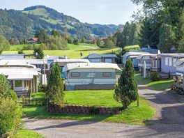 Pitches with mountain views