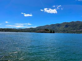 View of lake d’orta