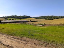 The farm and surrounding area