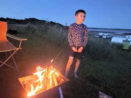 Campfire allowed off ground