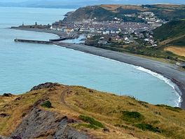 Coastal walk from site