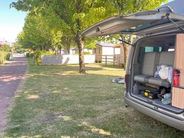 My spot on the campsite