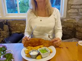Fish and chips....wonderful