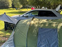 Car near so car wild camping