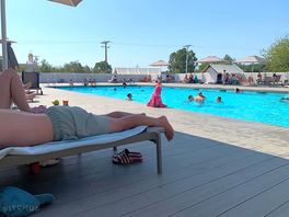 La piscine du camping