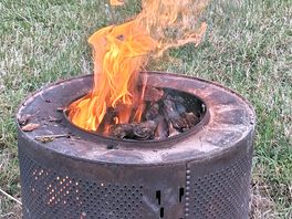 Fire pits of an evening round off the day perfectly.