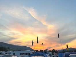 Lovely views… but overbooked!