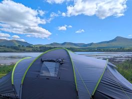 Our tent with a view