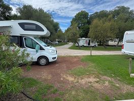 Widok na camping