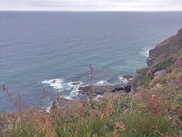 Coastal walk into perranporth
