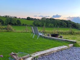 And view and garden to the left