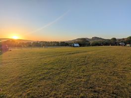 View from the camper
