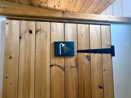 Male toilet/shower block, all heated.