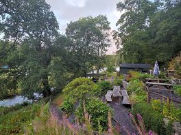 View from the top near the pub.