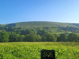 The view from the top of the campsite