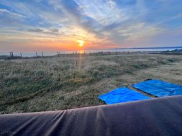 View from camping place
