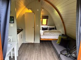 Interior of pod