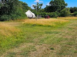 Gateway looking to the bell tent
