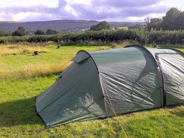 View from campsite