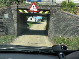Access to holiday park other vehicles access across the train track