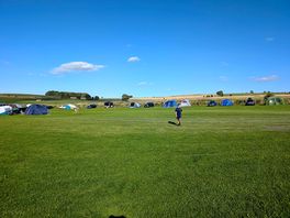 View of campsite