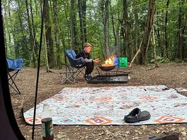 Morning fire