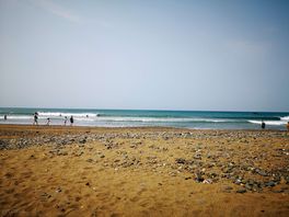 Beach opposite camp site