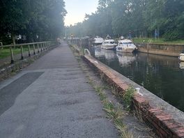 The river