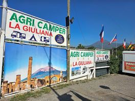 L'entrée du camping