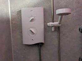 Broken shower