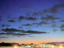 Night sky on site